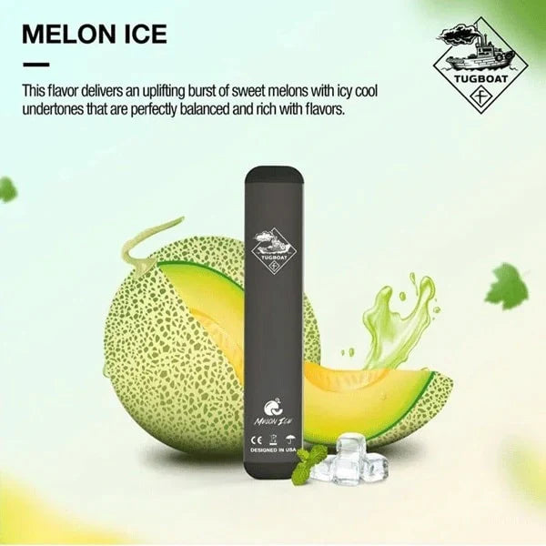 Tugboat V2 Disposable Melon Ice (400 Puffs)