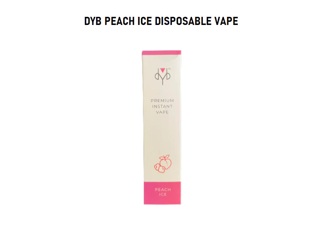 DYB Vape Peach Ice Disposable