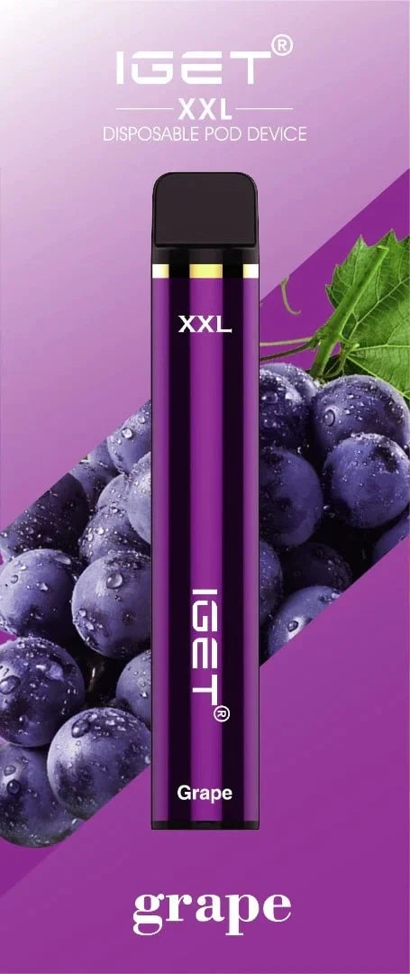 IGET XXL Vape - Grape (1800 Puffs)