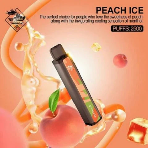 Tugboat XXL Disposable Peach Ice (2500 Puffs)