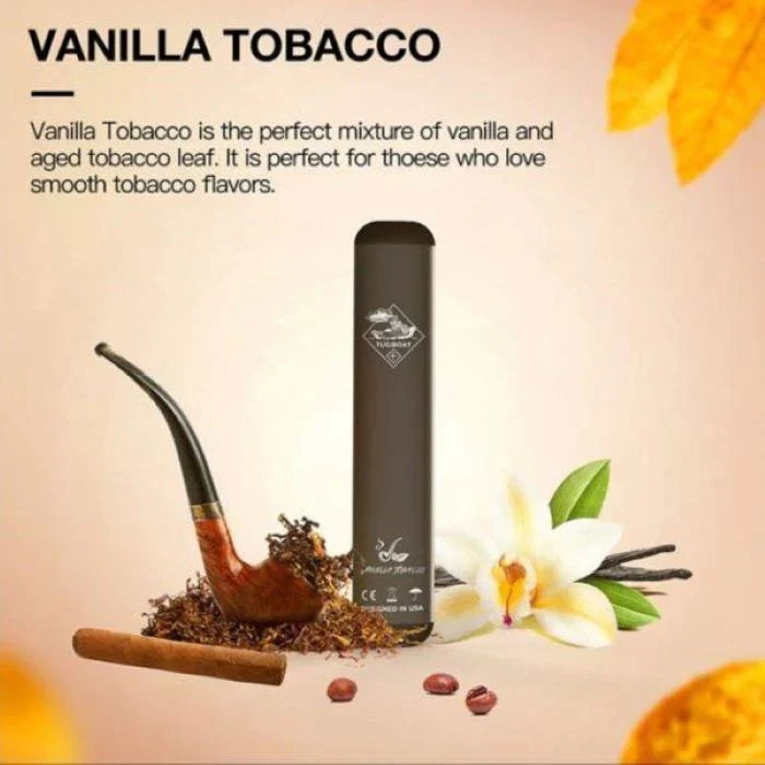 Tugboat V2 Disposable Vanilla Tobacco (400 Puffs)