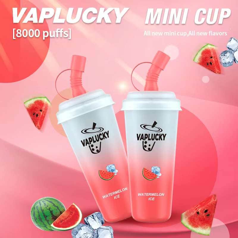 Vaplucky Mini Cup Watermelon Ice (8000 Puffs)