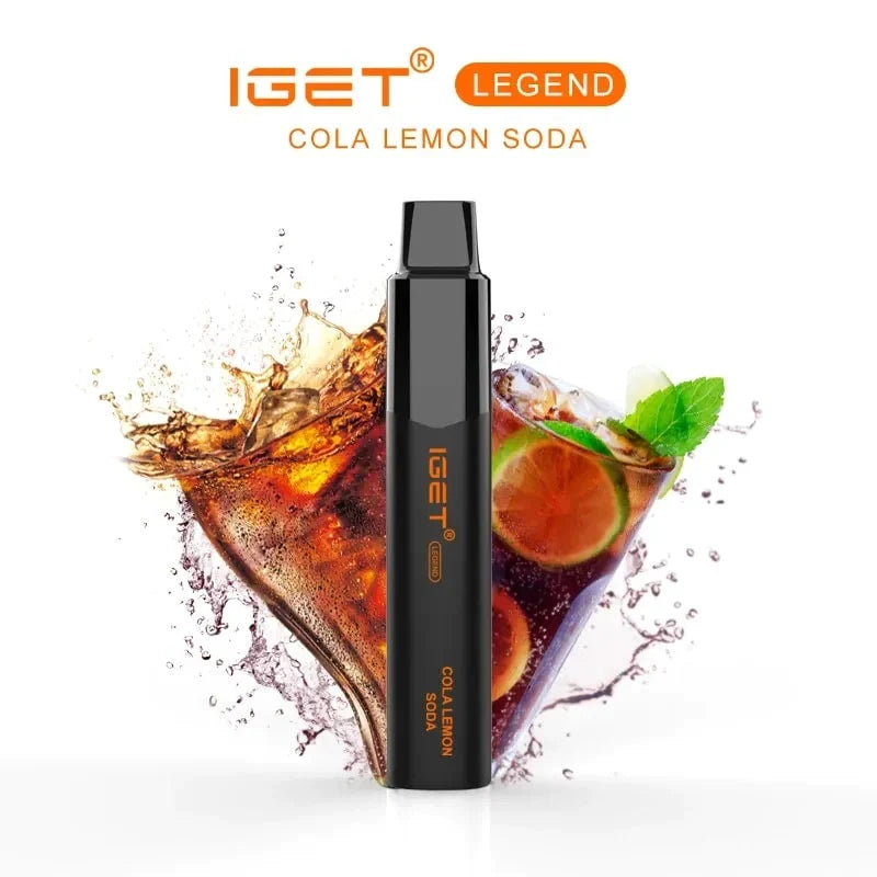 IGET Legend - Cola Lemon Soda (4000 Puffs)