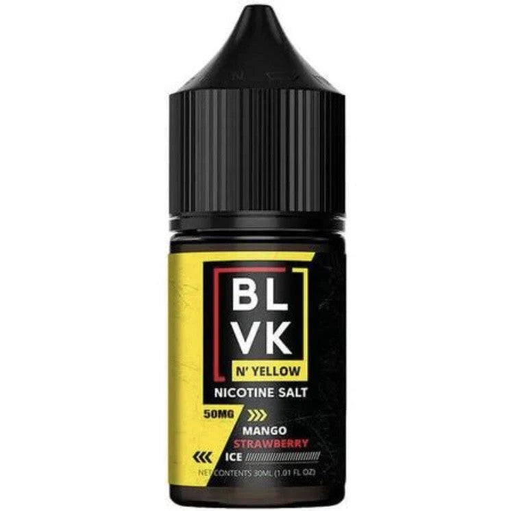 BLVK & Yellow Nic Salt - Mango Strawberry Ice