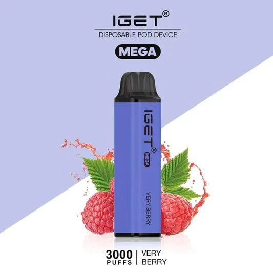 IGET Mega Very Berry (3000 Puffs)