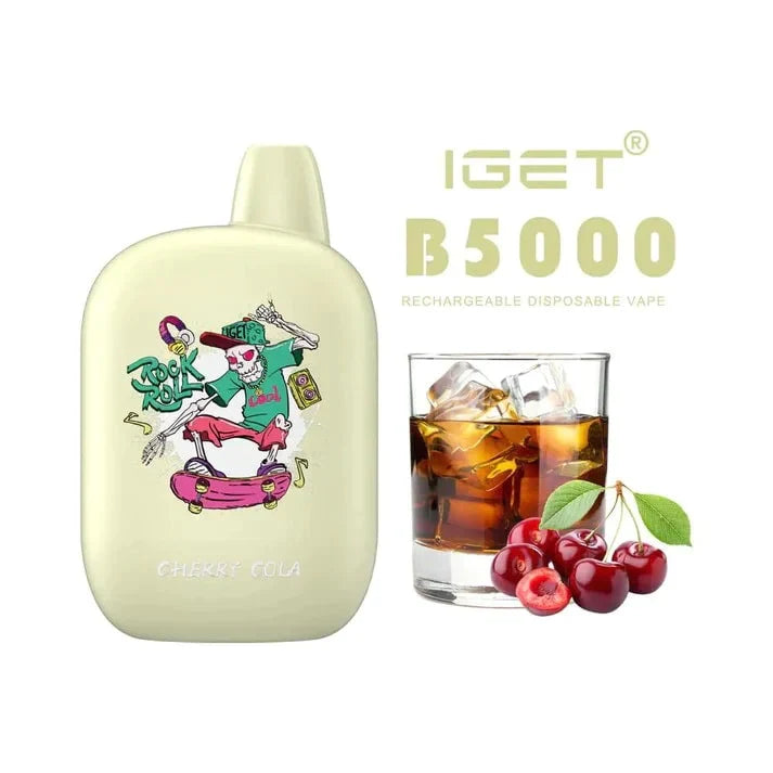 IGET B5000 - Cherry Cola (5000 Puffs)