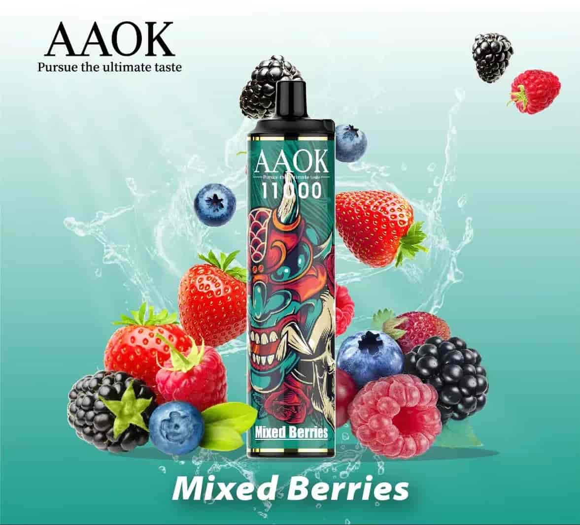 AAOK A83 Mixed Berries (11000 Puffs)
