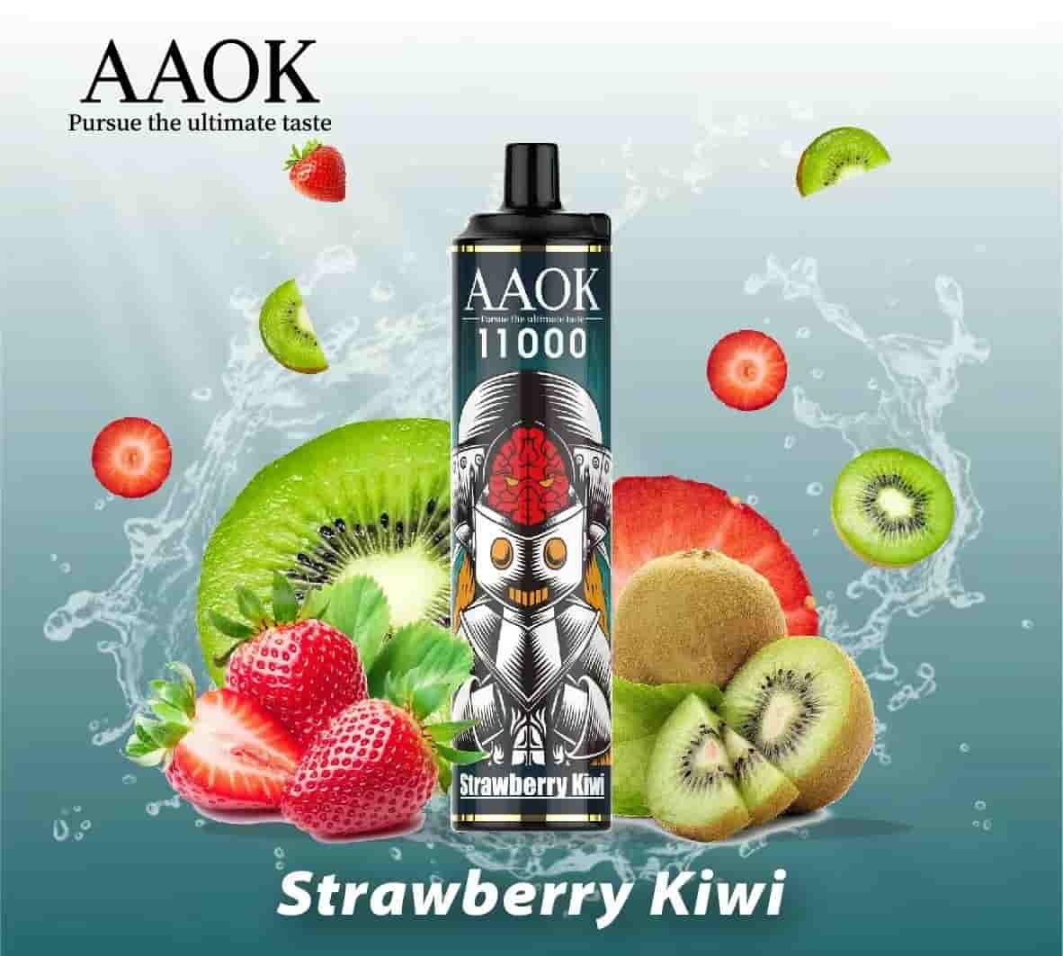 AAOK A83 Strawberry Kiwi (11000 Puffs)
