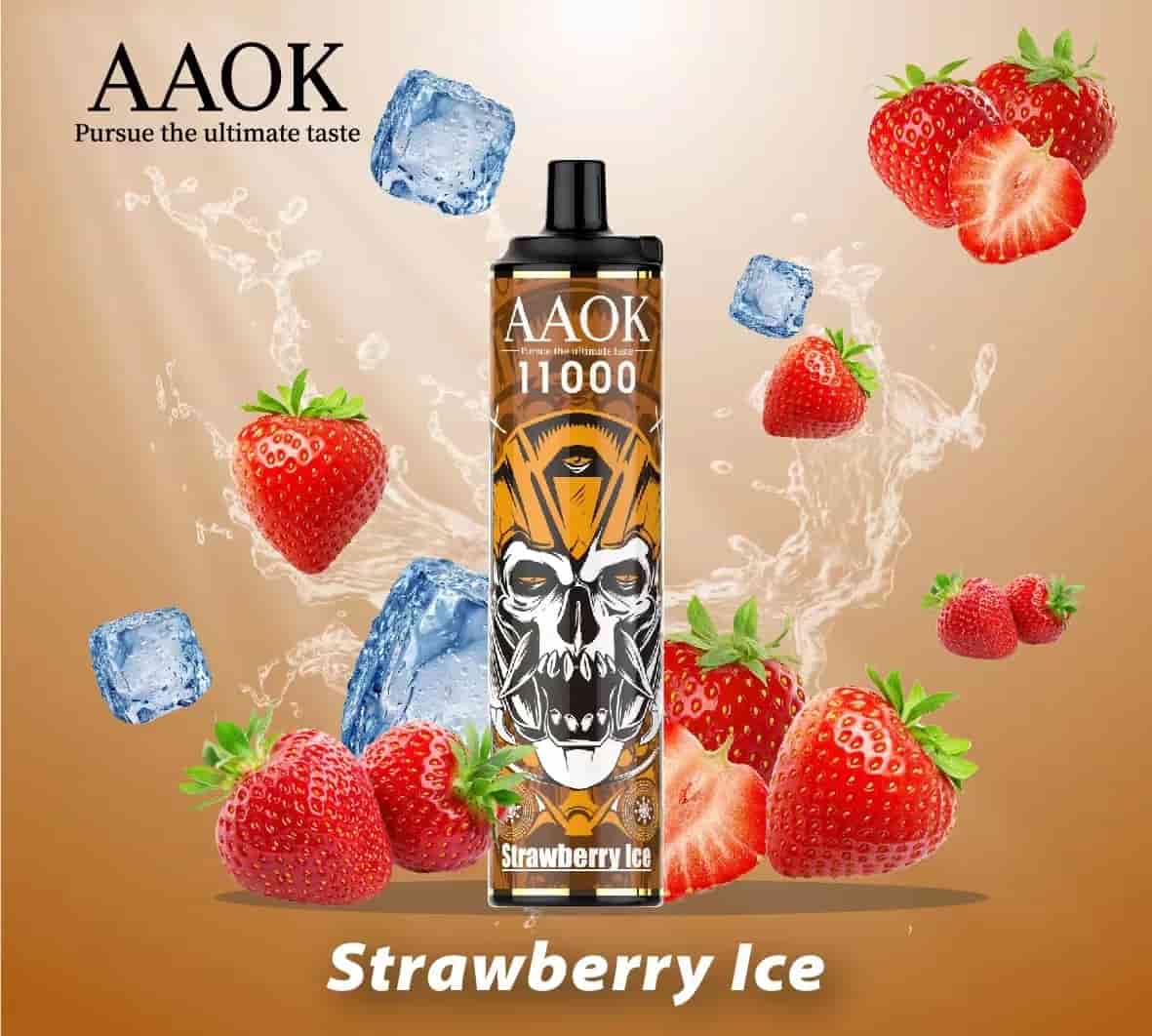 AAOK A83 Strawberry Ice (11000 Puffs)