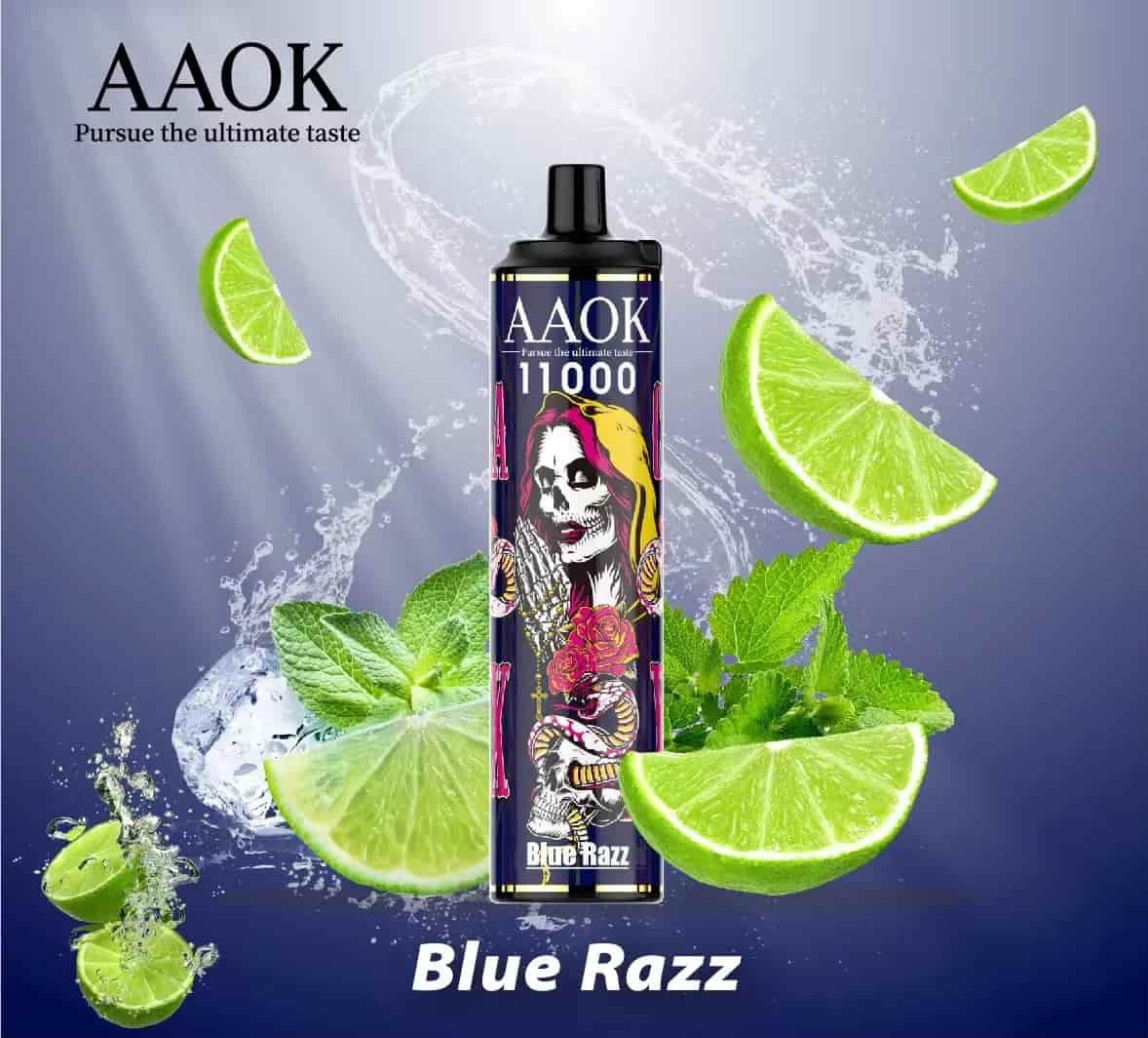 AAOK A83 Blue Razz (11000 Puffs)