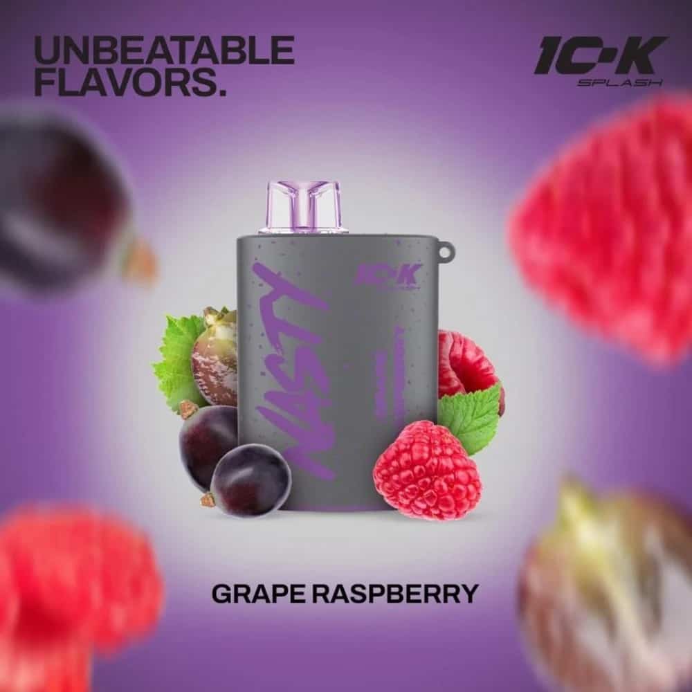 Nasty Splash Grape Raspberry (10000 Puffs)