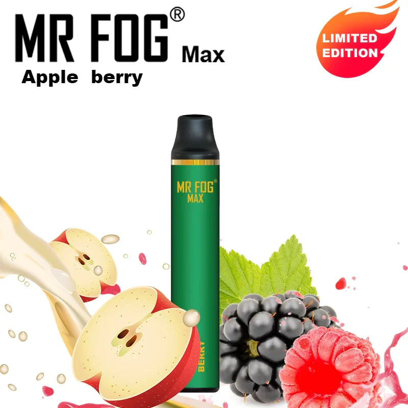 MR FOG Max Disposable Berry Peach Ice (1000 Puffs)