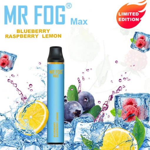 MR FOG Max Disposable Blueberry Raspberry Lemon (1000 Puffs)