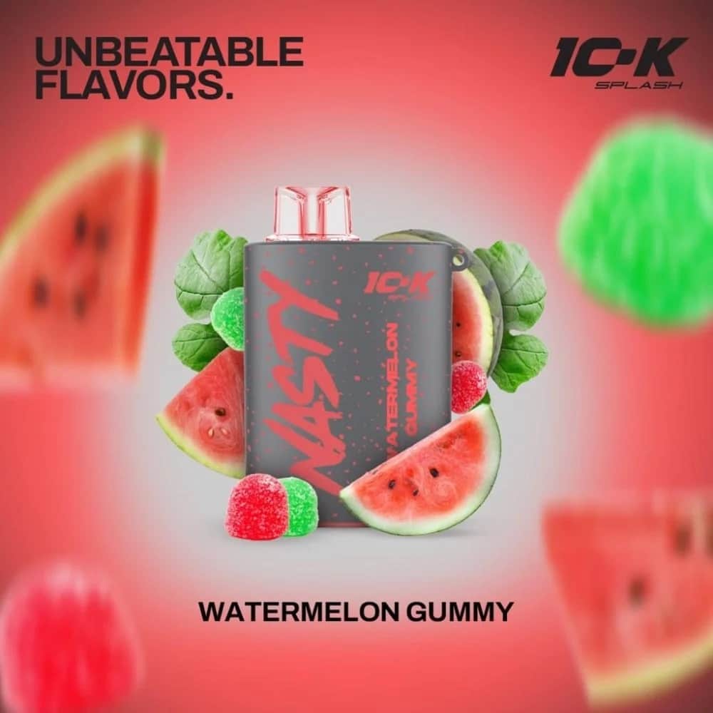 Nasty Splash Watermelon Gummy (10000 Puffs)