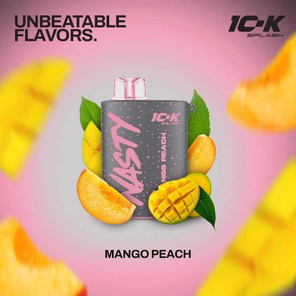 Nasty Splash Mango Peach (10000 Puffs)